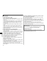 Предварительный просмотр 32 страницы Panasonic ER2171 Operating Instructions Manual