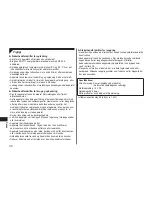 Предварительный просмотр 38 страницы Panasonic ER2171 Operating Instructions Manual