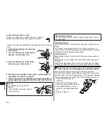 Предварительный просмотр 42 страницы Panasonic ER2171 Operating Instructions Manual