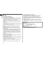 Предварительный просмотр 56 страницы Panasonic ER2171 Operating Instructions Manual