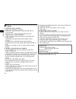 Предварительный просмотр 62 страницы Panasonic ER2171 Operating Instructions Manual