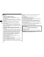 Предварительный просмотр 68 страницы Panasonic ER2171 Operating Instructions Manual