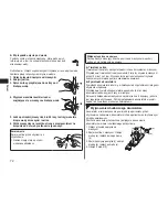 Предварительный просмотр 72 страницы Panasonic ER2171 Operating Instructions Manual