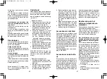 Preview for 16 page of Panasonic ER221 Operating Instructions Manual