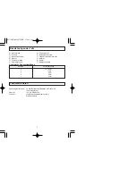 Preview for 5 page of Panasonic ER240 Operating Instructions Manual