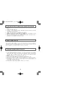 Preview for 32 page of Panasonic ER240 Operating Instructions Manual