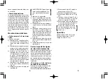 Preview for 14 page of Panasonic ER508 Operating Instructions Manual