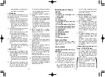 Preview for 25 page of Panasonic ER508 Operating Instructions Manual