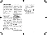 Preview for 45 page of Panasonic ER508 Operating Instructions Manual