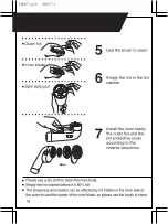 Preview for 16 page of Panasonic ER857 Operating Instructions Manual