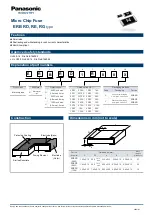 Panasonic ERB RD Quick Start Manual preview