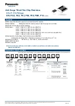 Panasonic ERJ PA2 Series Manual preview