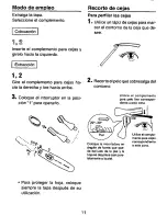 Preview for 12 page of Panasonic ES-113 Operating Instructions Manual