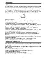 Preview for 3 page of Panasonic ES-2291 Operating Instructions Manual