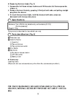 Preview for 5 page of Panasonic ES-2291 Operating Instructions Manual