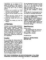 Preview for 8 page of Panasonic ES-366 Operating Manual