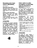 Preview for 12 page of Panasonic ES-366 Operating Manual