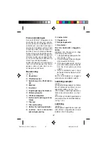 Preview for 47 page of Panasonic ES-7017 Operating Instructions Manual