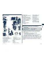 Предварительный просмотр 33 страницы Panasonic ES-7058 Operating Instructions Manual