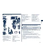 Предварительный просмотр 113 страницы Panasonic ES-7058 Operating Instructions Manual