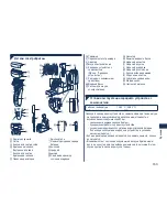 Предварительный просмотр 153 страницы Panasonic ES-7058 Operating Instructions Manual