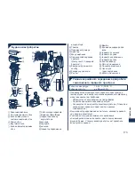 Preview for 173 page of Panasonic ES-7058 Operating Instructions Manual