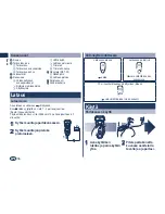 Предварительный просмотр 56 страницы Panasonic ES-7101 Operating Instructions Manual