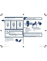 Preview for 104 page of Panasonic ES-7109 Operating Instructions Manual