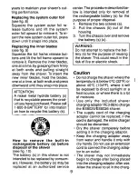 Preview for 9 page of Panasonic ES-8025 Operating Instructions Manual