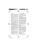 Preview for 20 page of Panasonic ES-8026 Operating Instructions Manual