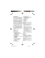 Preview for 24 page of Panasonic ES-8026 Operating Instructions Manual