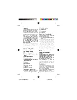 Preview for 34 page of Panasonic ES-8026 Operating Instructions Manual