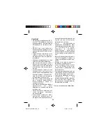 Preview for 54 page of Panasonic ES-8026 Operating Instructions Manual