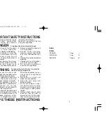 Предварительный просмотр 2 страницы Panasonic ES-8042 Operating Instructions Manual