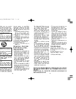 Предварительный просмотр 10 страницы Panasonic ES-8042 Operating Instructions Manual