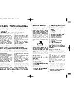 Предварительный просмотр 11 страницы Panasonic ES-8042 Operating Instructions Manual