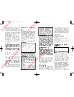 Предварительный просмотр 22 страницы Panasonic ES-8043 Operating Instructions Manual