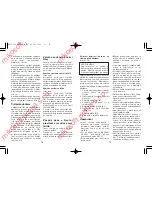 Предварительный просмотр 40 страницы Panasonic ES-8043 Operating Instructions Manual