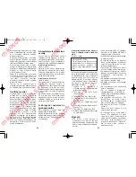 Предварительный просмотр 43 страницы Panasonic ES-8043 Operating Instructions Manual