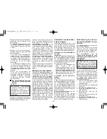 Preview for 36 page of Panasonic ES-8078 Operating Instructions Manual