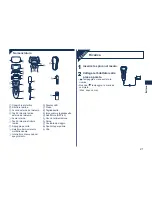 Предварительный просмотр 21 страницы Panasonic ES-8101 Operating Instructions Manual