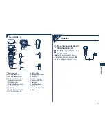 Предварительный просмотр 27 страницы Panasonic ES-8101 Operating Instructions Manual