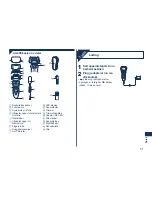 Предварительный просмотр 51 страницы Panasonic ES-8101 Operating Instructions Manual