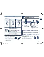 Предварительный просмотр 15 страницы Panasonic ES-8109 Operating Instructions Manual