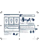 Предварительный просмотр 65 страницы Panasonic ES-8109 Operating Instructions Manual