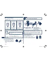 Предварительный просмотр 176 страницы Panasonic ES-8109 Operating Instructions Manual