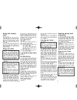 Preview for 5 page of Panasonic ES-8151 Operating Instructions Manual