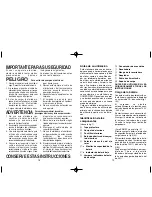 Preview for 10 page of Panasonic ES-8151 Operating Instructions Manual