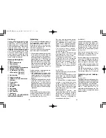 Preview for 22 page of Panasonic ES-8162 Operating Instructions Manual