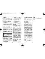 Preview for 24 page of Panasonic ES-8162 Operating Instructions Manual